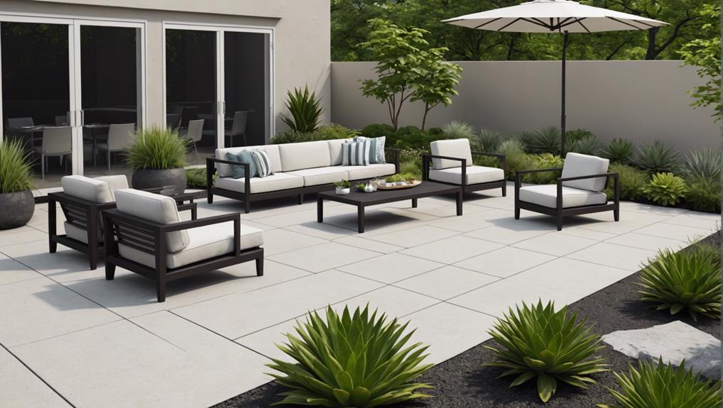 low maintenance patios in stamford