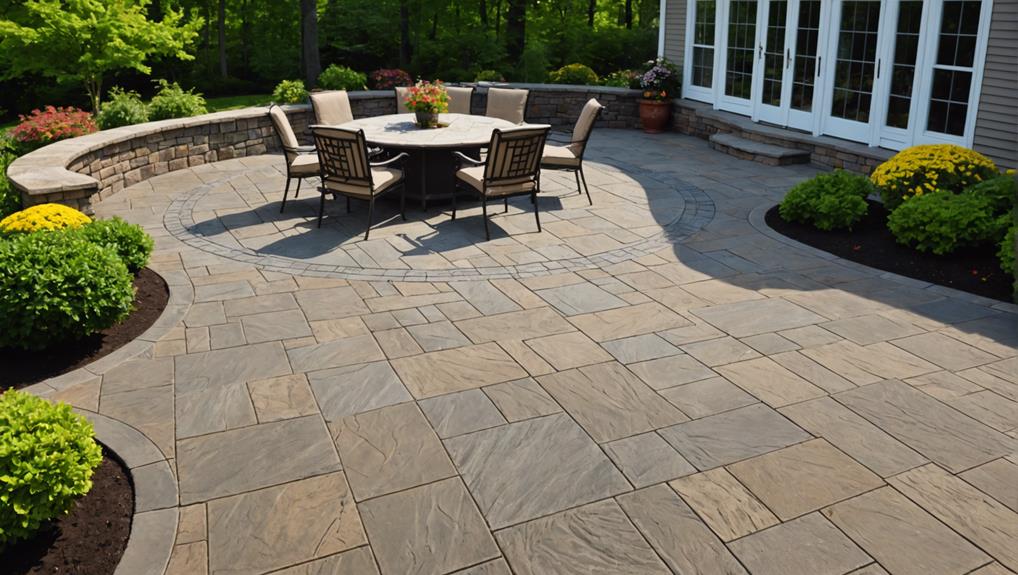 stamped concrete advantages described