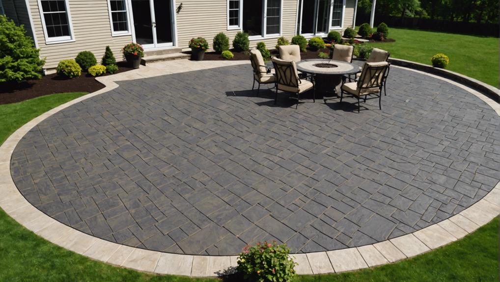 stamped concrete benefits new britain