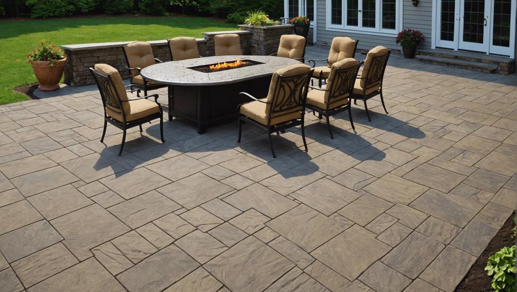 stamped concrete patio advantages