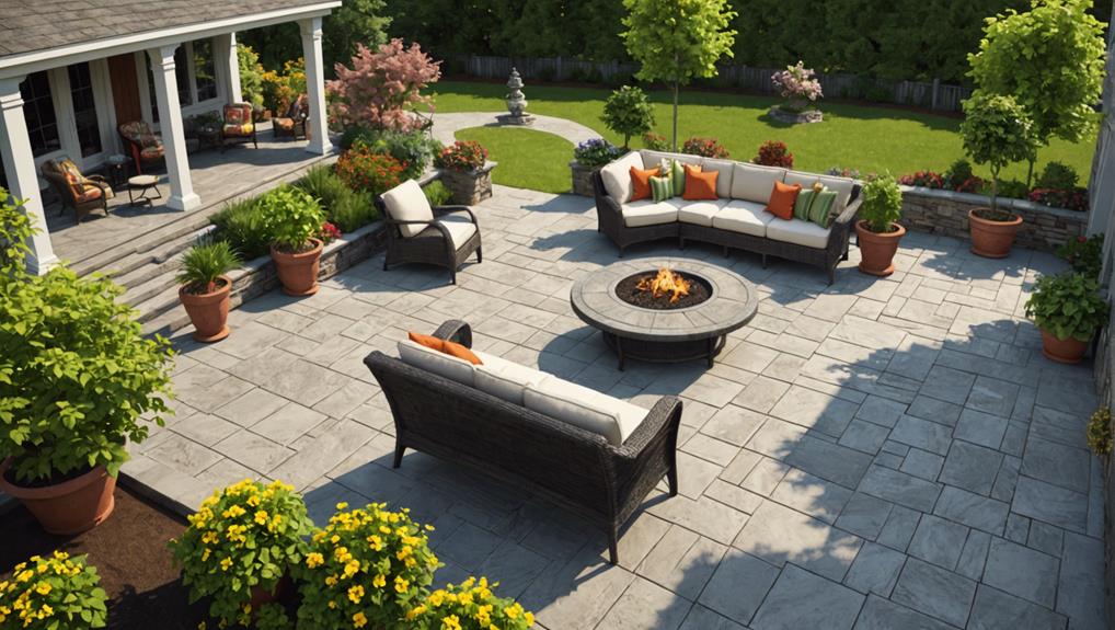 stamped concrete patio advantages